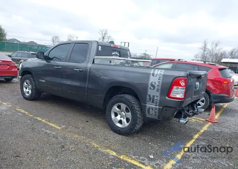 2019 Ram 1500 Big Horn/Lone Star 4X4 6'4 Box z USA, uszkodzony, nr VIN 1C6SRFBT2KN914093